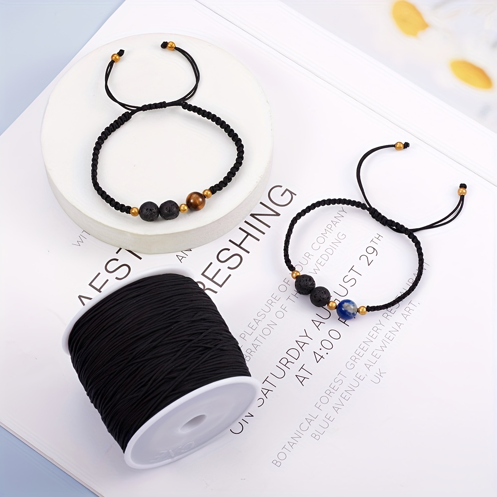 100Yard 0.8mm Braided Nylon Cord Jewelry Making